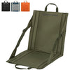 Highlander Outdoor Sit Mat - Portable Seat - Lightweight with Back Support and Pocket - Perfect as a Picnic Chair, Stadium Seat, Beach Chair, or Festival Chair