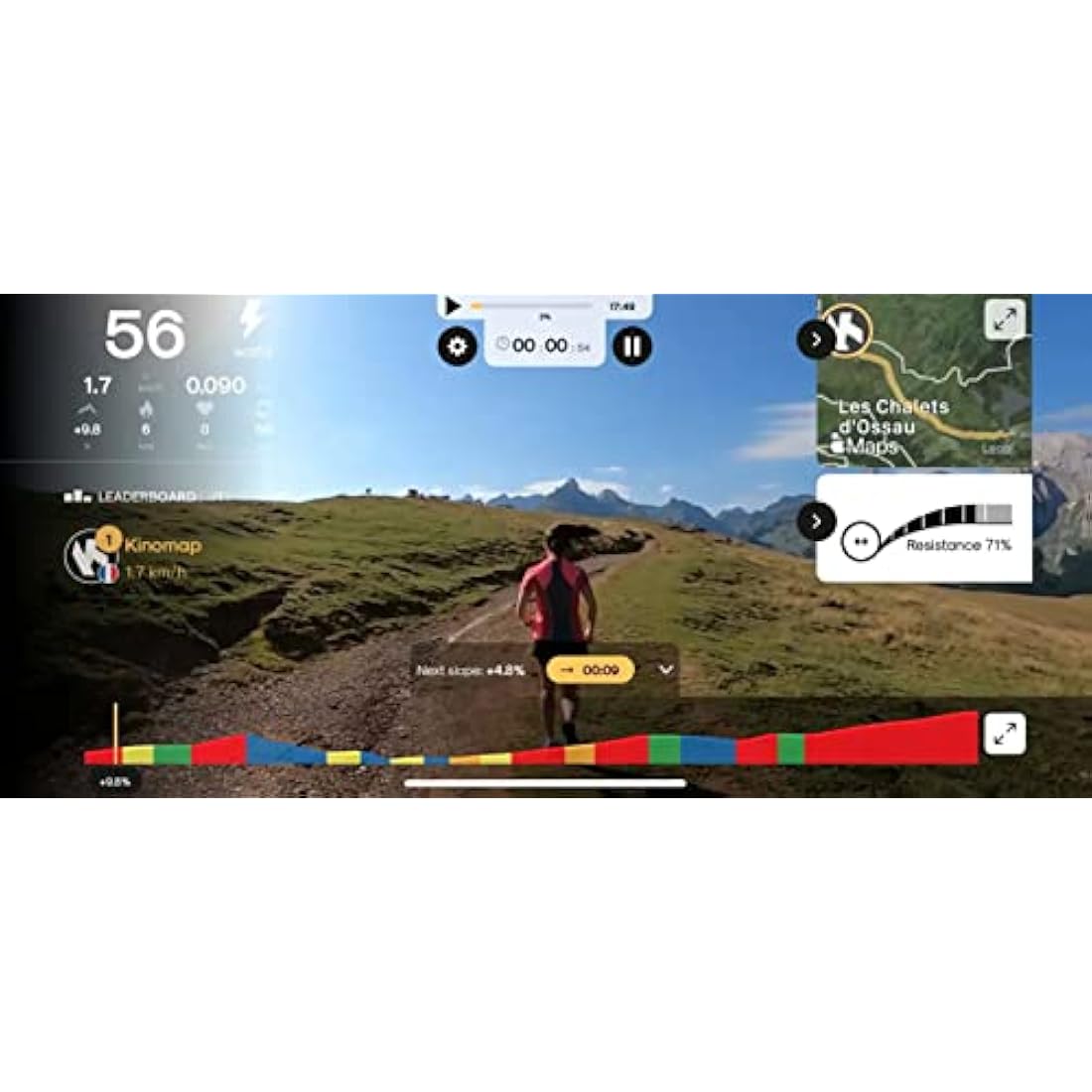 Nero Sports - Electric Treadmill Foldable Motorized with KINOMAP ZWIFT Bluetooth connection 24 month warranty