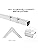 SENXINGYAN LED Aluminum Profile V-Shape 14x1m, Led Channel with Cover, Led Aluminum Channel and Diffuser for Led Strip Lights with Milky White Cover, End Caps and Metal Mounting Clips 14-Pack