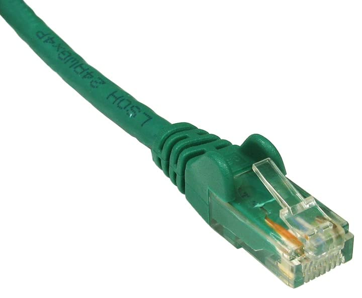 World of Data 10m GREEN CAT6 Network Cable - Ethernet - LAN - Patch - Compatible with Internet, Broadband, Router, Hub, Modem-10/100/1000 - Gigabit 2