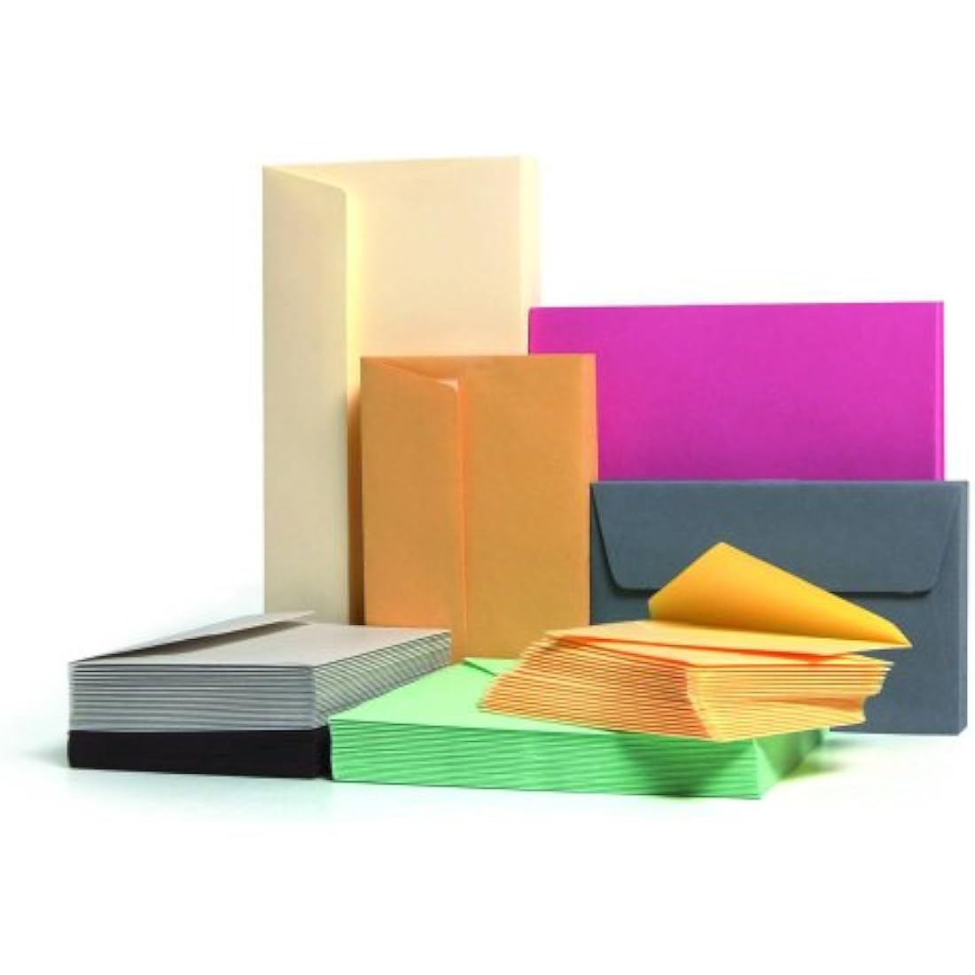 Clairefontaine - Ref 5872C - Pollen Envelopes (Pack of 20) - C5 Sized, 120gsm Paper, Gummed Seal, Inkjet & Laser Printer Compatible, Acid Free - Brown