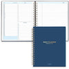 Sweetzer & Orange Undated Daily Planner for Ultimate Organization - 9x10.75'' Spiral with Hourly Schedule-Daily Notebook- To Do List Planner- Work Organizer 200 Pages
