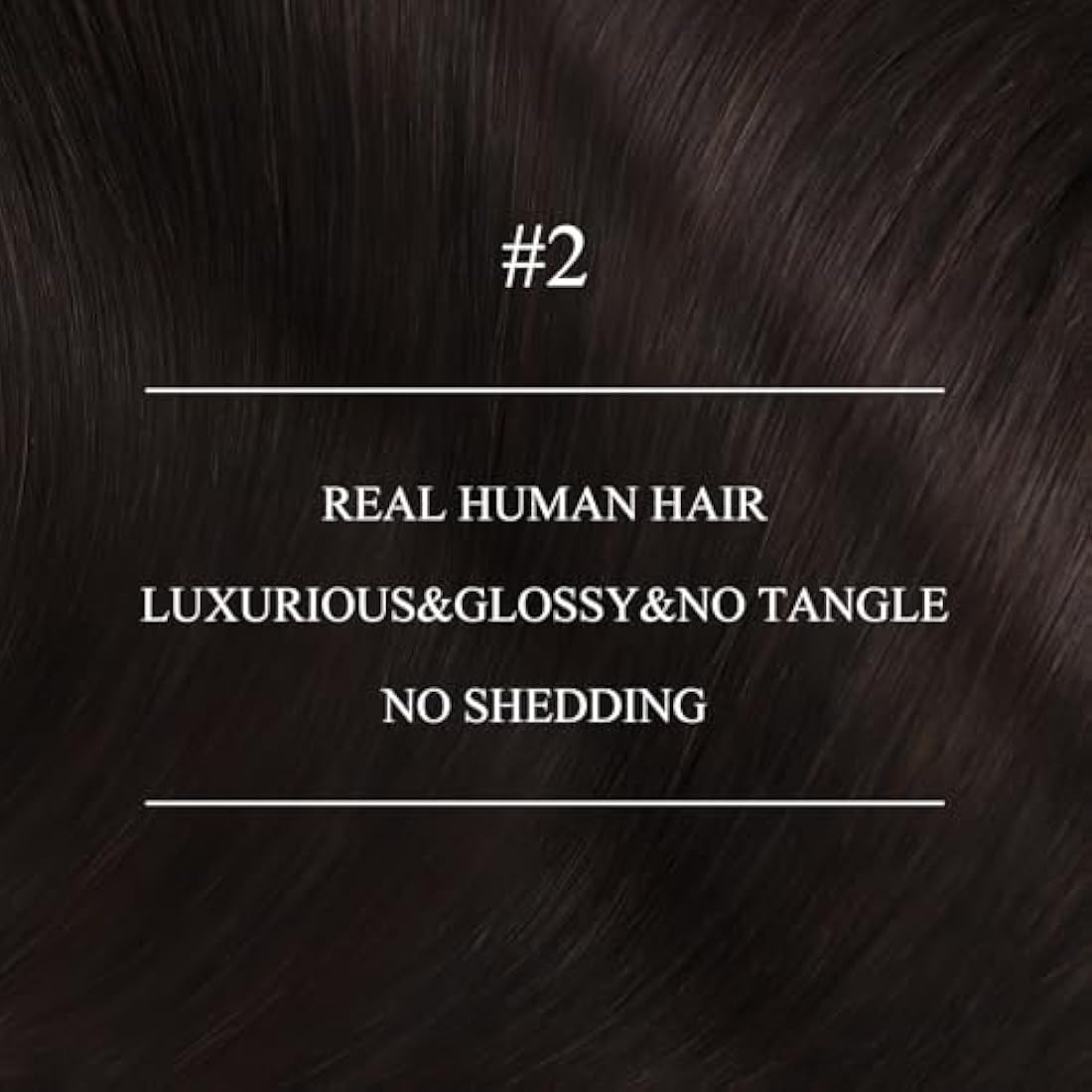 YoungSee 18inch Nano Hair Extensions Real Human Hair Dark Brown Nano Ring Hair Extensions Darkest Brown Everyday Wear Silky Gentle on Hair Natural Look and Feel Pre Bonded Cold Fusion Soft 50S 50g