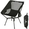 ROCK CLOUD Portable Camping Chair X-Shape Ultralight Chairs Lightweight Fold Up Outdoor with Carry Bag for Garden Picnic Hiking Backpacking Lawn Beach Sports