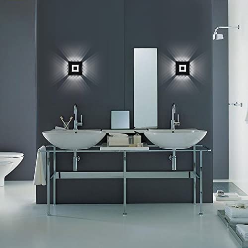 KAWELL 22W Modern Wall Light LED Wall Lamp Waterproof IP65 Aluminum Wall Wash Light LED Indoor Outdoor for Bedroom Stairs Bathroom Corridor Living