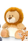 Keel Toys 20cm Pudgey Wild Lion Soft Toy