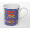retro sayings mug create