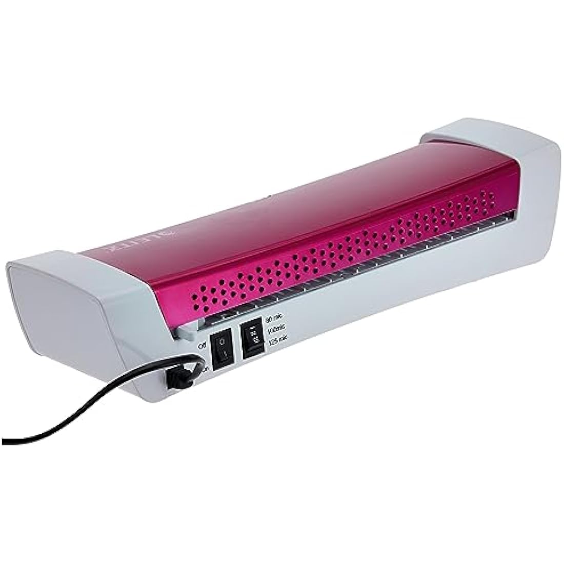 Leitz 73681023 iLam A4 Laminator, Ideal for Home Office, Wow - Metallic Pink