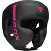 RDX Headguard for Boxing, MMA Training, Adjustable Padded KARA Head Guard for Cheeks, Forehead and Ear Protection, Muay Thai Headgear, Kickboxing, Sparring, Martial Arts, Karate, Taekwondo Helmet