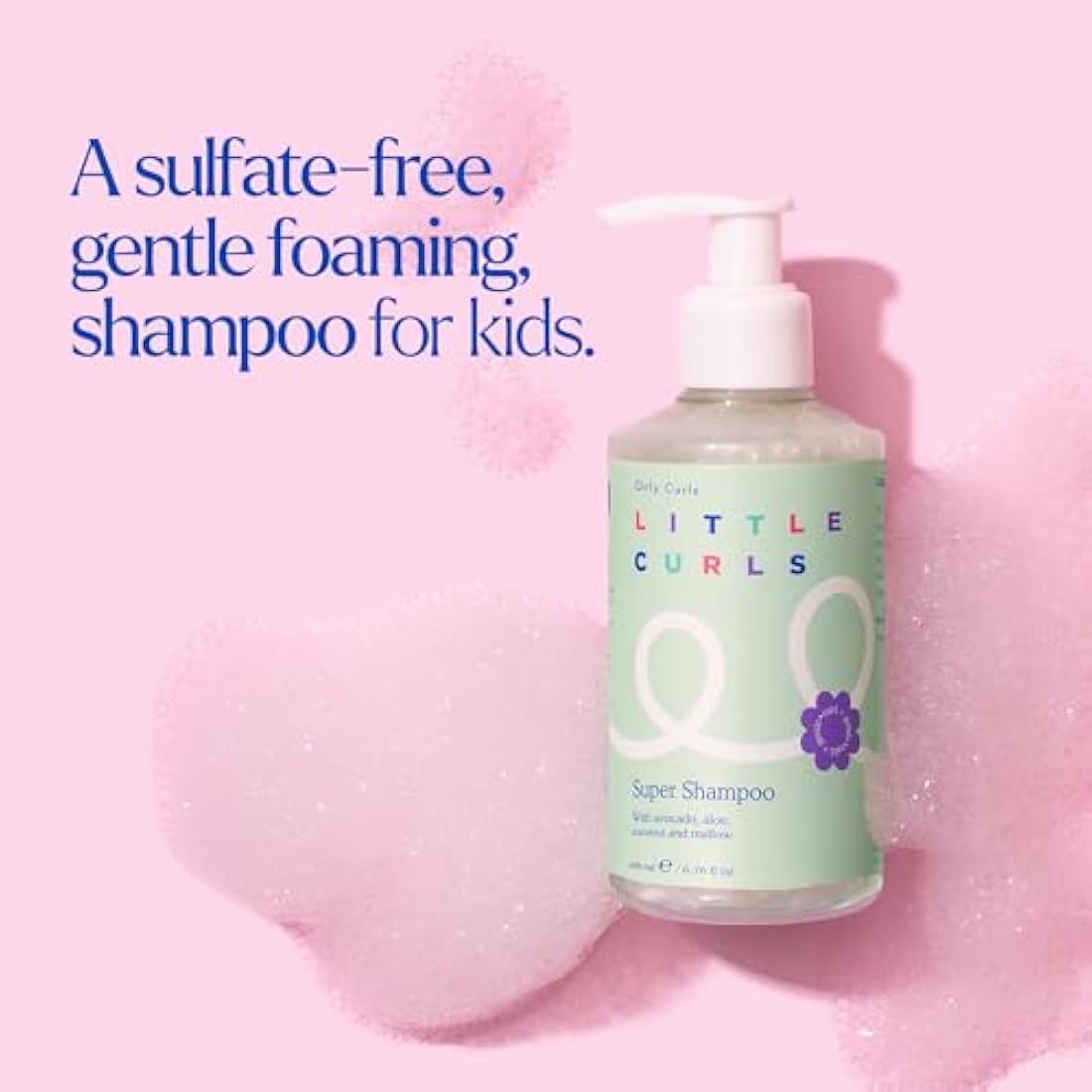 Only Curls Little Bundle – Full-Size 200ml Curly Kids Haircare Set – Detangle, Nourish & Define with Ease – Simple Tangle-Free Haircare Routine for Kids with Curly Hair