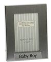 Silver Finish Baby Boy Photo Frame
