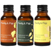 Purdy & Figg | Counter Clean Mixed Refill Kit | All-Purpose Cleaning Spray with Organic Essential Oils | Natural & Non-Toxic | Home & Kitchen Countertops | Citrus/Floral/Vetiver Scents
