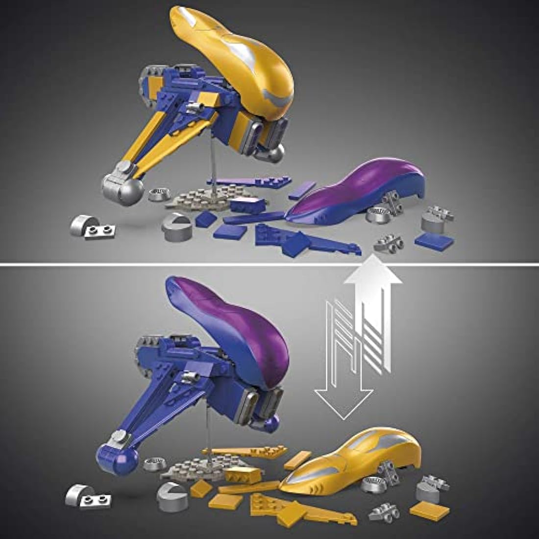 MEGA Halo Arbiter's Quest Banshee Vehicle Halo Infinite Construction Set, Building Toys for Boys
