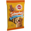 Pedigree Schmackos Fish Mix - Dog Treats - Variety of Fish Flavours - 180 Stripes (Pack of 9)