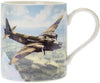 British World War II Airplanes - Vickers Wellington Bomber Fine China Mug