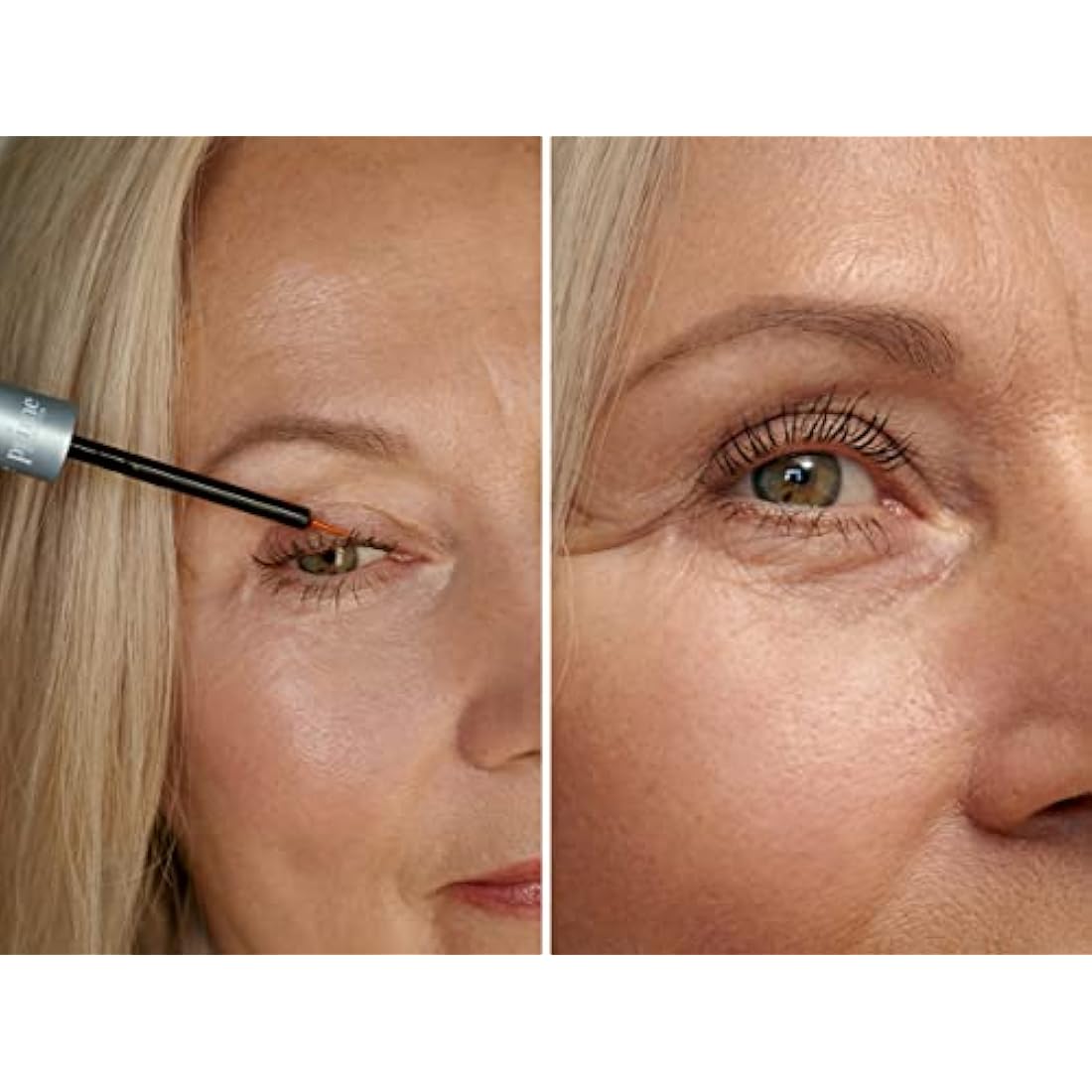 Prime Prometics PrimeLash Growth Serum for Women Over 50 – Grow More Lashes – Thick, Strong, Lifted – in 1 Swipe a Night, Vitamin Infused, For Sensitive Eyes