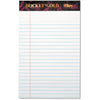 Tops Docket Gold Jr. Legal Ruled White Legal Pads (TOP63910) 5 x 8 Inch