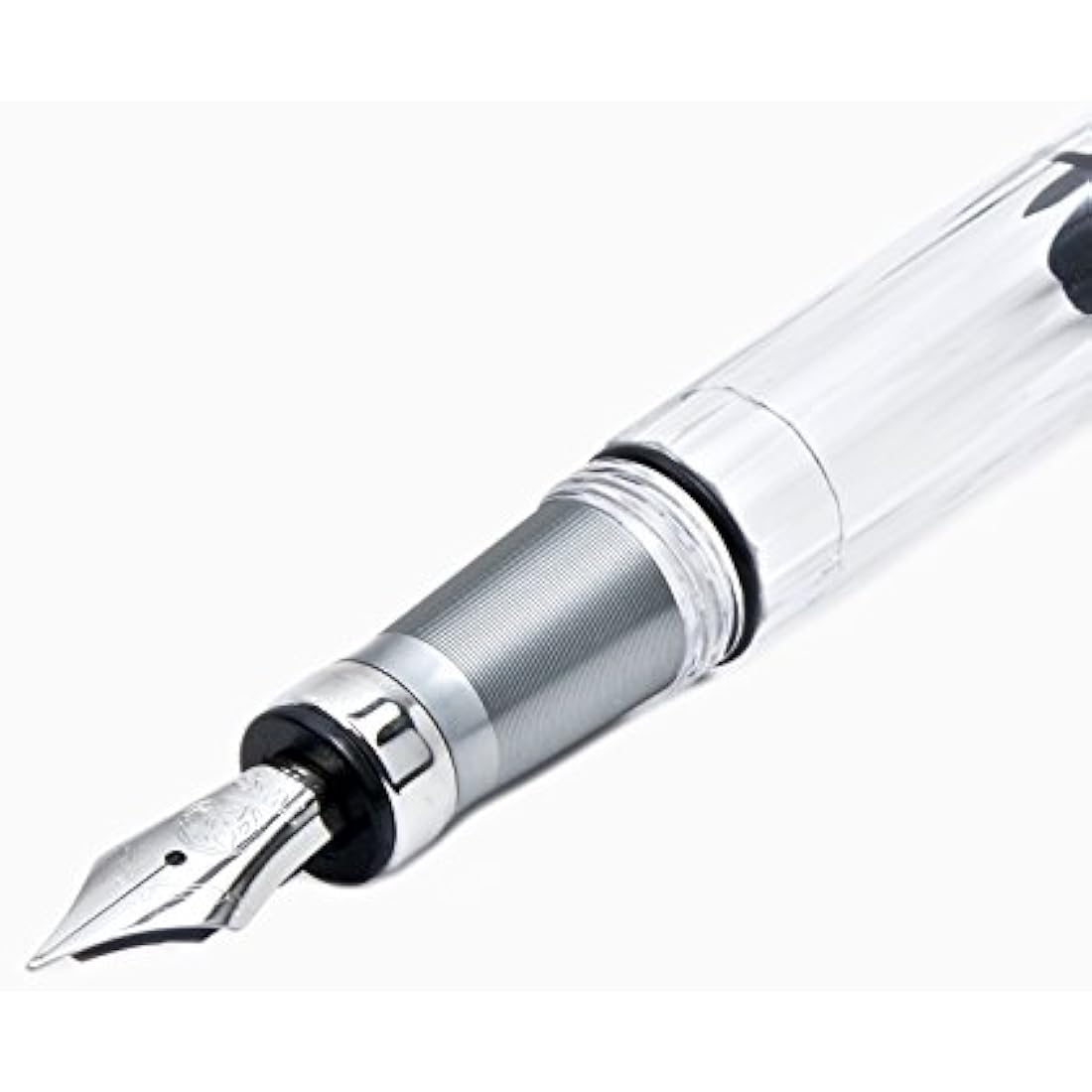 Twsbi Diamond 580 ALR, Nickel Grey Nib F Fountain Pen.