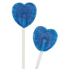 Blue Raspberry Heart Lollipops 5.2g each Individually wrapped (200)