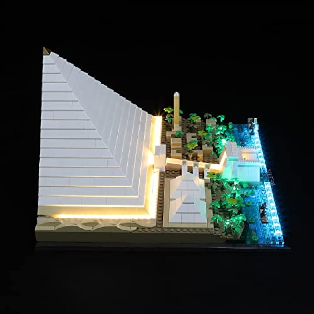 LIGHTAILING Light for Lego-21058 Great Pyramid of Giza - Led Lighting Kit Compatible with Lego Building Blocks Model - NOT Included The Model Set
