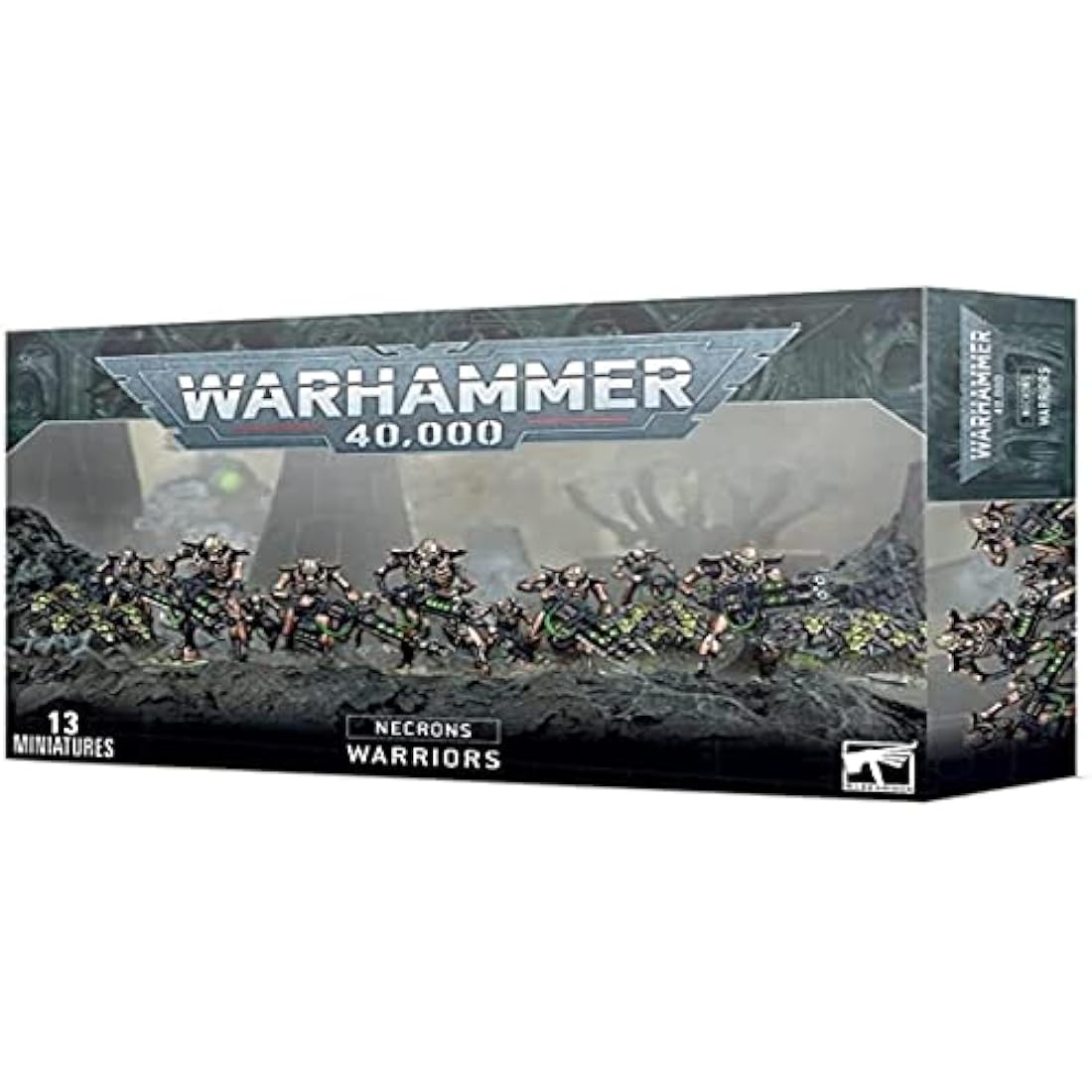 Warhammer 40k - Necron Warriors, Black