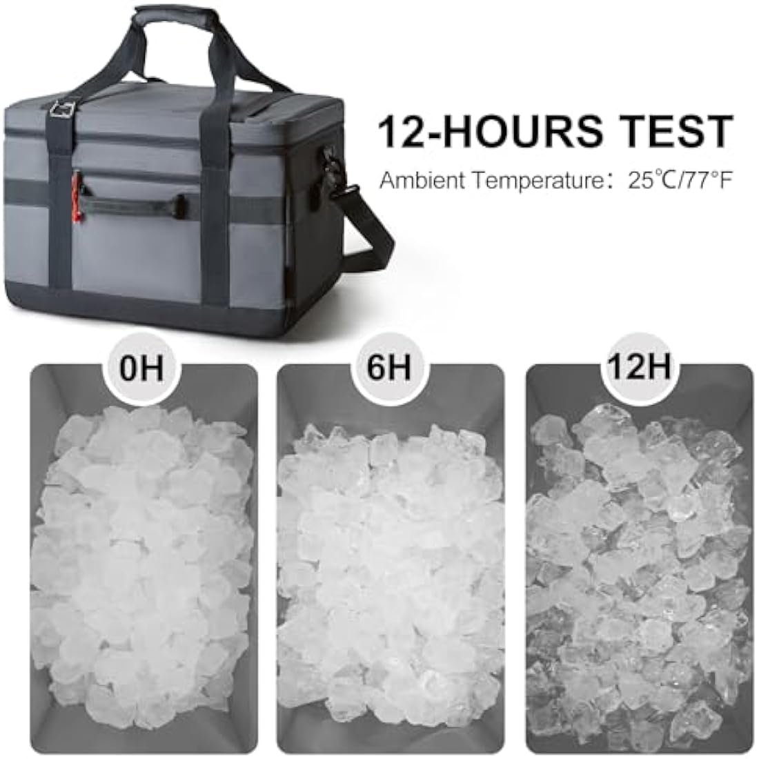 TOURIT Cooler Bag 40-Can Insulated Soft Cooler Large Collapsible Cooler Bag 32L Lunch Coolers for Picnic, Beach, Work, Trip