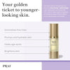 PRAI 24k Gold Caviar Wrinkle Repair Serum 30ml - Intensive Real 24K Gold - Advanced Anti-Aging, Anti-Wrinkle Skincare - Hydrates, Firms & Brightens Skin - With Hyaluronic Acid - Younger Skin