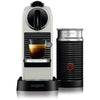 Nespresso Citiz Coffee Machine with Aeroccino Milk Frother by De'Longhi for Original Coffee Pods, Latte, Cappuccino, Espresso, Starter Capsule Set Included, EN267.WAE, White