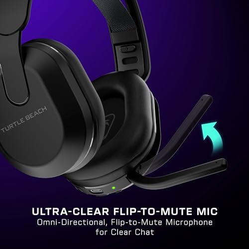 Turtle Beach Stealth 500 Black Xbox Wireless Gaming Headset with up to 40hr Battery for Xbox Series X/S, Xbox One and works via Bluetooth, PC and Mobile