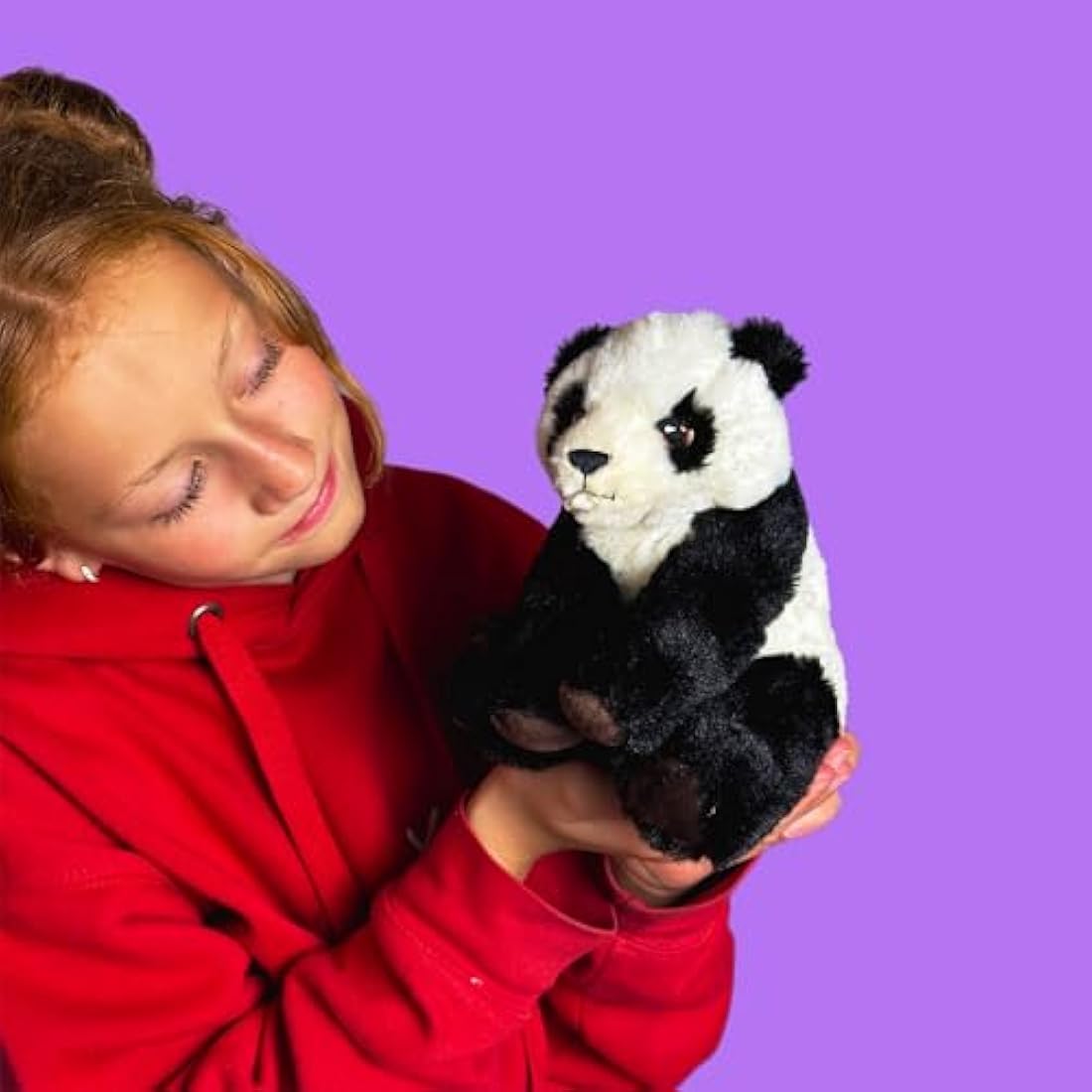 Deluxe Paws Plush Cuddly Soft Eco Toys 100% Recycled (Panda)