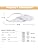 Creative Cloud Shape Ceiling Lamp with Remote Control Dimmable, Acrylic Ceiling Light Flush Mount for Living Room Bedroom Hallway and Children's Room,52cm(20.5 in) 42W,White