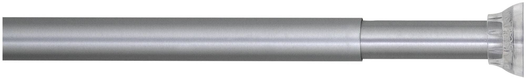 Sealskin Shower Curtain Tension Rod, extensible, Metal, Matt Aluminium, 2 X 2 X 115 cm