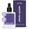 Pro Aging Serum - Natural Anti-Ageing Face Serum with Hyaluronic Acid + Vitamin C for All Skin Types - Vegan Natural Cosmetics without Additives - Hyaluronic Serum Plants Are Purple