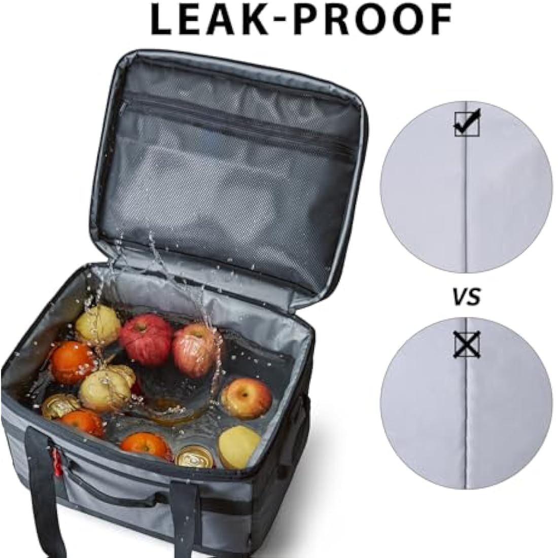 TOURIT Cooler Bag 40-Can Insulated Soft Cooler Large Collapsible Cooler Bag 32L Lunch Coolers for Picnic, Beach, Work, Trip