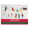 Simply Make Twelve Days of Christmas Felt Craft Kit, Felting Crafts for Adults, Kids, Great Gifts, Beginners Hobbies, DIY Crafts Decorations, Felting