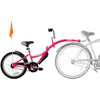 WeeRide Co Pilot Tagalong Trailer Child Bike Seat - Pink