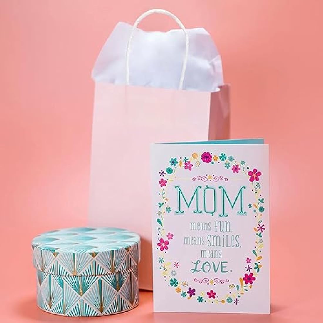 GIFTSAY Pink Party Bags 30 Pcs Paper Gift Bags for Kids Party, Paper Bags with Handles, Small Gift Ideal for Birthday, Wedding, Baby Shower, 15×8×21 CM