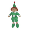 Rag Doll - Christmas Elf - Handmade - Medium 19cms - Powell Craft by Powell Craft