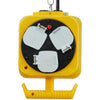 Brennenstuhl 2x 3-way hanging workshop power distributor (5m cable, double-sided socket, extension cord with 3m steel hanging chain)