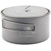 TOAKS Titanium Camping Pot Cup(375ml, 450ml, 550ml, 650ml, 750ml, 800ml, 900ml) … (900ml[POT-900-D130])
