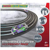 Micro Scalextric Track Extension Pack - Straights and Curves - Extend Your Layout by 148cm, Includes 6x 150mm Straights & 4x 45 Degree Curves, Micro Scalextric Accessories