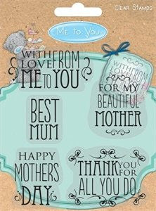 me to you clear stamps sentiments