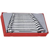 Teng TT1236Metric Combination Spanner Set (12 Pieces)