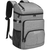 MOSISO Cooler Backpack, 40 Cans Large Capacity Leakproof Insulated Soft Bag, Portable Lightweight Beach Cooler Bag for Men Women, Waterproof Lunch Backpack for Picnics Camping Hiking