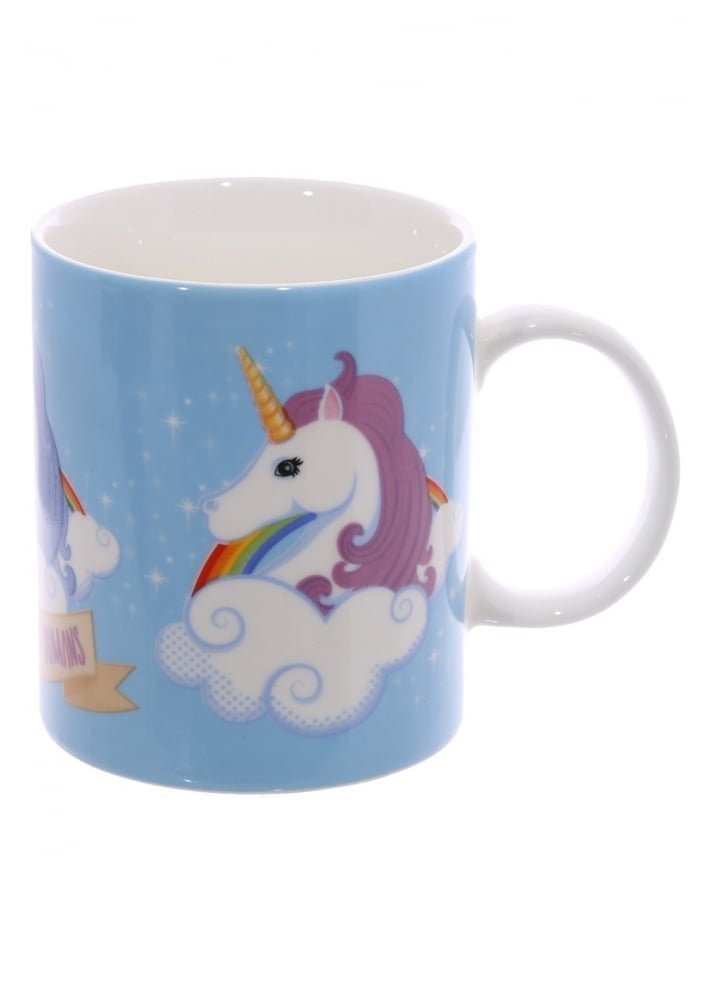 Bone China Mug - Unicorn Mug I Dont Believe In Humans