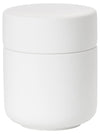 Zone Denmark Ume Ceramic Cosmetic Box with Lid Diameter 8.3 cm Height 10.3 cm White