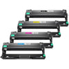 Q-image DR241 Drum Unit Replacement for DR-241 Compatible with MFC-9130CDN MFC-9140CDN MFC-9142CDN MFC-9330CDW MFC-9340CDW HL-3140CW HL-3150CDN DCP-9015CDW DCP-9020CDW (Black, Cyan, Magenta, Yellow)