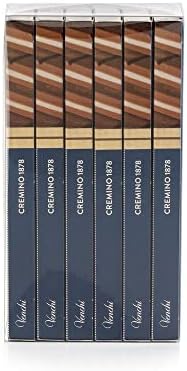 Venchi – Set of 6 Cremino 1878 Chocolate Bars with only "PGI Piedmont Hazelnut", Milk Gianduja and White Chocolate with Almond Paste, 145,5 lb, Gluten-Free, Dye-free and Preservative-Free