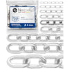 3 Pieces 300-cm = 3-Meter 6-mm Thick Stainless Steel Chain V4A Short-Linked from NietFullThings on Piece Anchor Chain DIN 5685 DIN 766 3-m