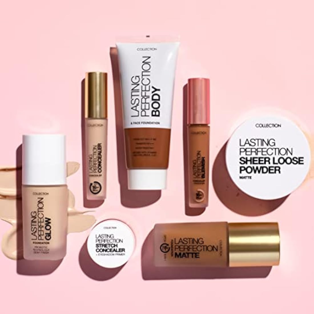 Collection Cosmetics Lasting Perfection Stretch Concealer, High Coverage and Versatile, 6g, Buttermilk